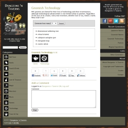 Thumbnail of "Gnomish Technology" generator details