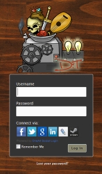 Thumbnail of Custom themed WordPress login