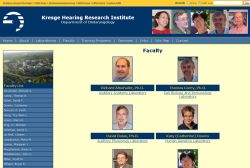 Thumbnail of Faculty index page